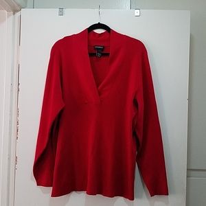 Long sleeve pullover sweater , at most worn once